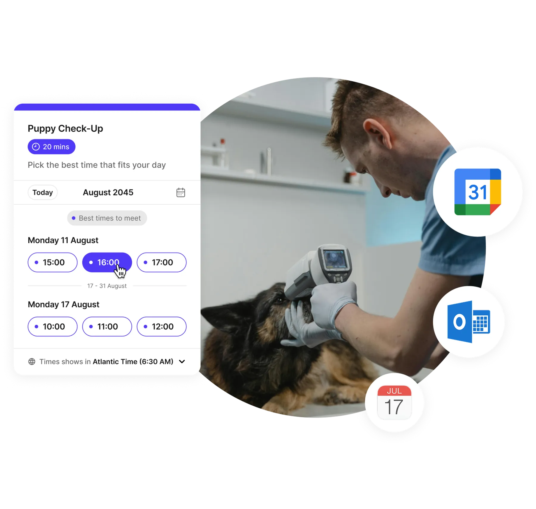 vet appointment booking system