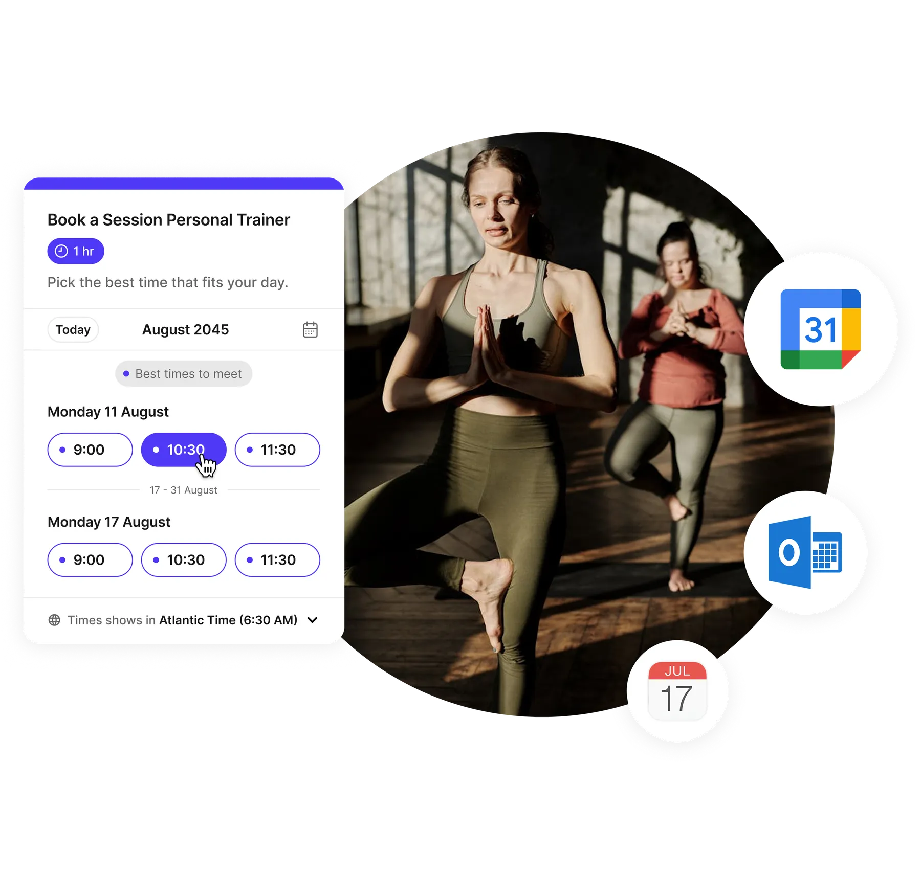 trainer appointment scheduler