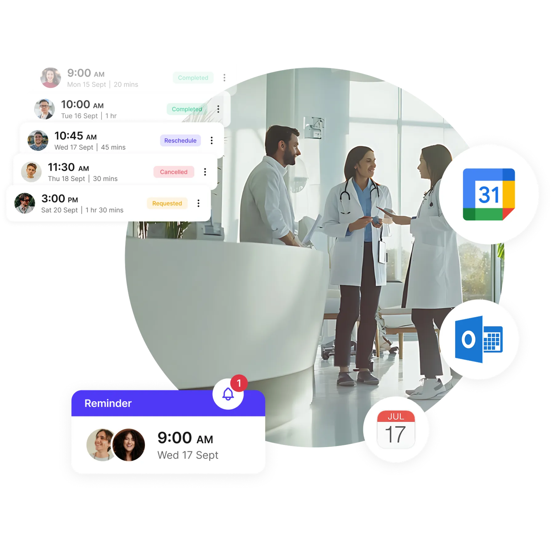 appointment reminders for clinics